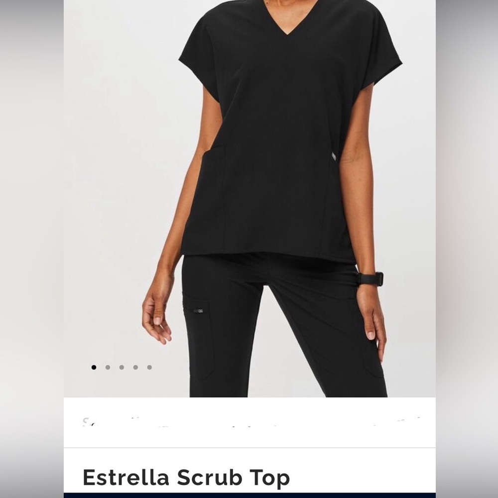 NEW in packing. Fig Scrub Top